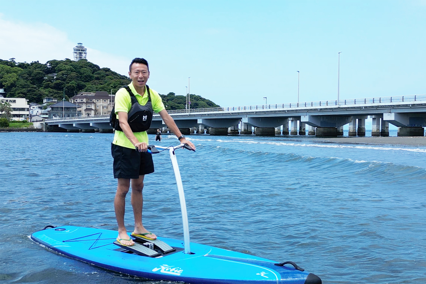 足漕ぎSUPのイメージ